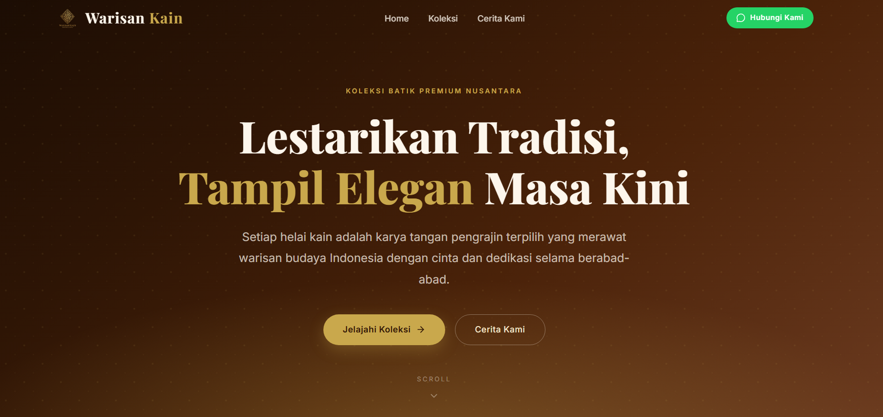 Warisan Kain - Brand Story